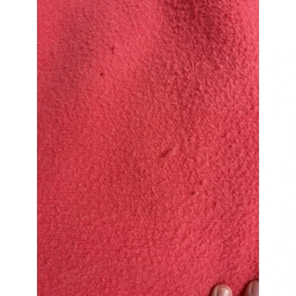 Vintage Fuchsia Pink Wool ? Blanket Twin 73x78